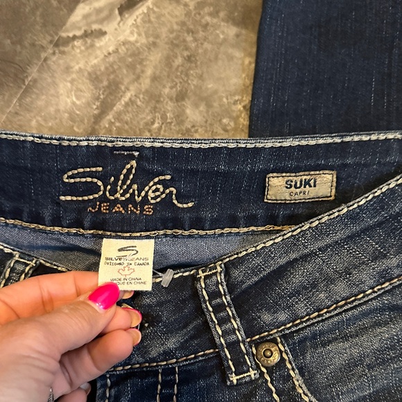 Silver Jeans Women's Dark Blue Boot Cut Jeans - Picture 2 of 4